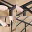 Olee Sleep 14 Inch Heavy Duty Steel Slat/Anti-Slip Support/Easy Assembly/Mattress Foundation/Bed Frame/Maximum Storage/Noise Free/No Box Spring Needed, Black