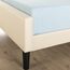 Zinus Upholstered Button Tufted Platform Bed with Footboard/Mattress Foundation/Easy Assembly/Strong Wood Slat Support, Full