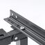 Zinus Compack Verstellbares Bettgestell aus Metall, 17,8 cm Stützbettgestell für Boxspring- und Matratzenset, Twin/Full/Queen, Schwarz