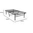 Zinus SmartBase Heavy Duty Mattress Foundation, 16 Inch Metal Platform Bed Frame, No Boxspring Needed, Sturdy Steel Frame, Underbed Storage, Twin