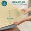 Utopia Bedding Matratzenschoner 150 x 200 x 40 cm Wasserdicht, Oeko-TEX Zertifiziert Matratzenauflage Atmungsaktive, Matratzenschutz, Rundum Elastisch Beige