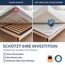 PROCAVE | Hochwertiger Filzschoner für Lattenrost | Schützende Matratzenunterlage 160x200 cm | Atmungsaktiver Matratzenschoner aus Nadelfilz | Made in Germany