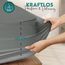 Utopia Bedding Matratzenschoner 160 x 200 x 30 cm Wasserdicht, Oeko-TEX Zertifiziert Matratzenauflage Atmungsaktive, Matratzenschutz, Rundum Elastisch Grau