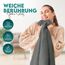 Utopia Bedding Matratzenschoner 160 x 200 x 30 cm Wasserdicht, Oeko-TEX Zertifiziert Matratzenauflage Atmungsaktive, Matratzenschutz, Rundum Elastisch Grau