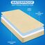 Utopia Bedding Matratzenschoner 140 x 200 x 30 cm Wasserdicht, Oeko-TEX Zertifiziert Matratzenauflage Atmungsaktive, Matratzenschutz, Rundum Elastisch Beige