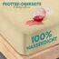 Utopia Bedding Matratzenschoner 90 x 190 x 40 cm Wasserdicht, Oeko-TEX Zertifiziert Matratzenauflage Atmungsaktive, Matratzenschutz, Rundum Elastisch Beige