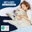 Utopia Bedding wasserdichter Matratzenschoner für Doppelbett, Matratzenbezug aus hochwertigem Frottee, 200 g/m², atmungsaktiv, Spannbetttuch mit dehnbaren Ecken, Marineblau