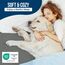 Utopia Bedding wasserdichter Matratzenschoner für Einzelbett (Twin-XL), Matratzenbezug aus hochwertigem Frottee, 200 g/m², atmungsaktiv, Spannbetttuch mit dehnbaren Ecken, Grau
