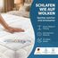 PROCAVE® Matratzenschoner 110x220 cm Topper | Matratzenauflage mit 4 Eckgummis | Atmungsaktive Matratzentopper & Matratzenauflage | Anti Milben Matratzenbezug | Mattress Topper Made in Germany
