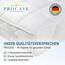 PROCAVE® Matratzenschoner 170x220 cm Topper | Matratzenauflage mit 4 Eckgummis | Atmungsaktive Matratzentopper & Matratzenauflage | Anti Milben Matratzenbezug | Mattress Topper Made in Germany
