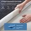 BEDLORE Matratzenschoner 90 x 190 cm, wasserdichte Matratzenauflage, geräuschloser Matratzenbezug mit tiefer Tasche – weich, atmungsaktiv und komfortabel (Blau)