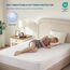 BEDLORE Matratzenschoner 140 x 200, wasserdichte Matratzenauflage mit 30 cm tiefem Taschenformat, weicher atmungsaktiver Matratzenbezug, waschbar für Zuhause, Schlafzimmer (Weiß)