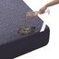 BEDLORE Matratzenschoner 90 x 190 cm, wasserdichte Matratzenauflage, geräuschloser Matratzenbezug mit tiefer Tasche – weich, atmungsaktiv und komfortabel (Blau)