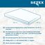 Setex 1607 180200 001 001 (SE0) Basic Molton Matratzenschutz, Größe 180 x 200 cm, Ecru