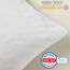 LIVESSA wasserdichter Kissenbezug 40x80 cm (2er Pack) kombinierbar mit Matratzen-Schutzhülen - Kissenschoner mit Reißverschluss, Pillow Protector, %100 Baumwolle Oberfläche