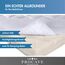 PROCAVE Micro-Comfort Matratzen-Bett-Schoner weiß 80x200 cm mit Spannumrandung | Höhe bis 30cm | Auch für Boxspring-Betten und Wasser-Betten geeignet | Microfaser | 100% Polyester | Matratzen-Auflage