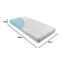 BMM Matratze 80x200 cm Komfort 19 Härtegrad H2 medium/Kaltschaummatratze Öko-Tex Zertifiziert/ergonomische 7 Zonen Matratze Höhe 19 cm/Matratzen Deutsche Produktentwicklung