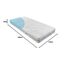 BMM Matratze 140x200 cm Komfort 19 Härtegrad H2 medium/Kaltschaummatratze Öko-Tex Zertifiziert/ergonomische 7 Zonen Matratze Höhe 19 cm/Matratzen Deutsche Produktentwicklung