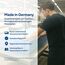 AM Qualitätsmatratzen Topper 150x220cm weich - Made in Germany - Oeko TEX zertifizierter Matratzen Topper 150x220 H2 - Anpassungsfähige & Weiche Matratzenauflage 150x220 mit waschbarem Bezug
