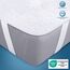 Utopia Bedding Matratzenschoner 160 x 200 cm Wasserdicht, Mit Elastisch Eckbändern, Oeko-TEX Zertifiziert Matratzenauflage Atmungsaktive, Matratzenschutz Weiß