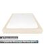 Alyvia Spring Boxspringbezug, Full/Full XL, Beige, Mikrofaser und Spandex, Bettrock