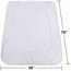 Utopia Bedding Gesteppte Matratzenauflage (Einzelbett), Matratzenbezug dehnbar bis 40,6 cm Höhe