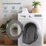 BEDLORE Matratzenschoner 90 x 190 cm, wasserdichte Matratzenauflage, geräuschloser Matratzenbezug mit tiefer Tasche – weich, atmungsaktiv und komfortabel (Grau)