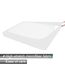 Alyvia Spring Boxspring-Abdeckung, Jersey-Strick dehnbarer Rundumbezug für alle Vier Seiten, Bettrock für Hotel und Zuhause, Einzelbett/Einzelbett XL, Weiß