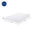 Olee sleep 15cm Memory Foam Matratze / Kaltgelschaum / Öko-Tex / CertiPUR-US / Komfortable Matratze / 3 Schichten / 90 x 200cm / Twin / Weiß