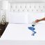 Richair Mattress Protector C, Baumwolle, weiß, 100 x 200 cm
