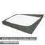 Alyvia Spring Boxspring-Bezug in voller Größe – Jersey-Strick & dehnbar um 4 Seiten Bettrock für Hotel und Zuhause – Full/Full XL, Grau