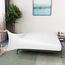 Boxspring-Abdeckung, Queen-Size-Größe, Jersey-Strick & dehnbar, 4 Seiten, Bettrock für Hotel & Zuhause, Queen/Queen, XL, Weiß