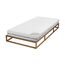 biberna Sleep & Protect wasserundurchlässige Molton-Matratzenauflage 0808315 weiß 1x 80x160 cm
