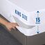 Utopia Bedding Matratzenschoner mit Reißverschluss für King-Size-Betten (2 Stück) – 100% wasserdicht und Bettwanzensicher – saugfähiger, sechsseitiger Matratzenbezug