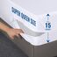 Utopia Bedding Matratzenbezug mit Reißverschluss, 100% wasserdichter, bettwanzensicherer und staubmilbendichter Matratzenschoner, saugfähig, 6-seitig, breites Doppelbett (Super Queen Size)
