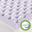 Best Price Mattress Matratzenauflage aus Memory-Schaum, 7,6 cm, mit beruhigendem Lavendel-Infusion, CertiPUR-US-Zertifiziert, King Size