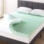 Best Price Mattress Matratzenauflage aus Memory-Schaum, 10,2 cm, mit beruhigendem Aloe-Aufguss, CertiPUR-US-Zertifiziert, Queen, Grün