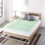 Best Price Mattress Matratzenauflage aus Memory-Schaum, 10,2 cm, mit beruhigendem Grüntee-Aufguss, CertiPUR-US-Zertifiziert, Kingsize-Bett