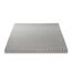 Best Price Mattress Eierkisten-Auflage aus Memory-Schaum mit Bambuskohle-Aufguss, Geruchs- und Feuchtigkeitskontrolle, CertiPUR-US-Zertifiziert, Doppelbett, Anthrazitgrau
