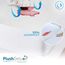 PlushDeluxe Bambus Matratzenschoner Wasserdichter, hypoallergener und ultraweicher atmungsaktiver Bezug Schutz - PVC, Phthalat (California King)