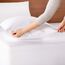 LinenSpa Matratzenschoner aus glattem Stoff, 100% wasserdicht, hypoallergen, nur Oberflächen-Schutz, Vinylfrei