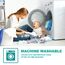 LEISURE TOWN Matratzenschoner 100% wasserdicht Matratze Pad Bezug atmungsaktiv/Hypoallergen/Vinyl gratis Spannbettlaken 20,3 cm 21 "Deep Pocket, weiß, Queen