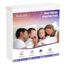 2 Stück Matratzenschoner für Doppelbett, wasserdicht, Doppelbettgröße, weich, atmungsaktiv, geräuschlos, tiefe Tasche für 15.2–38.1 cm Pads, waschbar, hypoallergen, Vinylfrei, Erwachsene, Weiß
