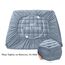 EASELAND Queen Size Matratzenauflage Topper Matratzenbezug Gesteppt tailliert Matratzenschutz 20,3-53 cm Tiefe Tasche Kühlender Matratzenaufleger (152 x 213 cm, Dusty Blau)
