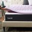 LUCID Zoned Memory Foam Mattress Topper Matratzenauflage, Schaumstoff, Lavendel, Full
