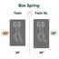 ZINUS 17.8 cm Metall Smart Boxspring mit Schnellaufbau / Matratzenfundament / Starker Metallrahmen / Einfache Montage Twin XL