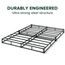 ZINUS WonderBox(TM) Smart Boxspring Quick Assembly Mattress Foundation, Durable Metal Frame, Full, Grey