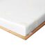 Newentor® Dual-Layer Memory Foam Mattress Topper - Generous Thickness Mattress Topper Small Double Bed with Back Support - Mattress Topper for Sofa Bed, Caravan, Hard/Old Mattress, Small Double White