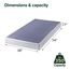 ZINUS 17,8 cm Metall Smart Boxspring mit Schnellmontage/Matratzenfundament/Starker Metallrahmen/Einfache Montage - Twin