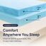 Sure2Sleep-Gelwirbel-Matratzenauflage aus Memory-Schaum, 5,1 cm (Queen)